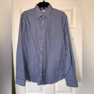 Ben Sherman Button Down Tailored Skinny Fit Shirt - Men’s 15 1/2 Size 34/35